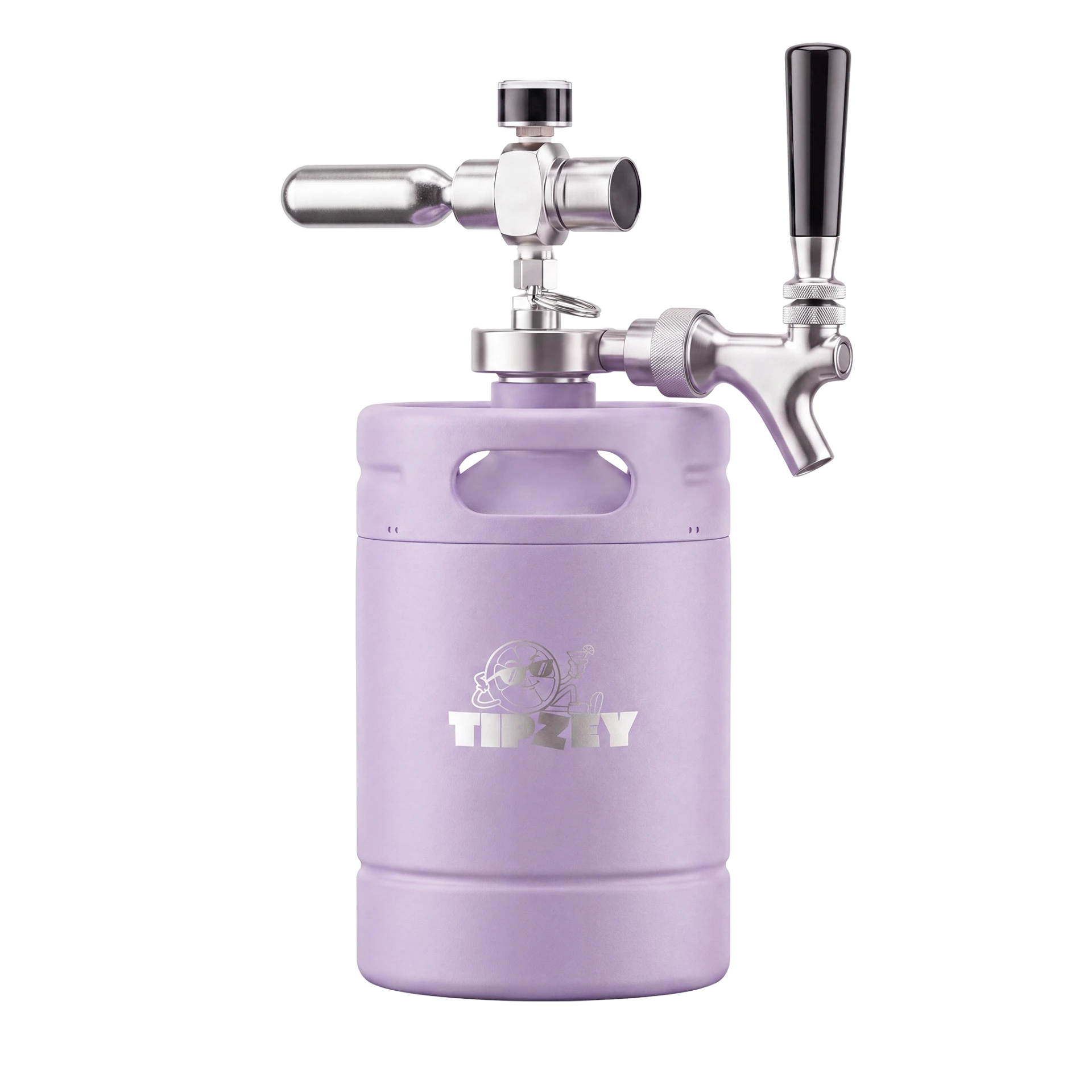 Lilac Purple Tipzey mini keg